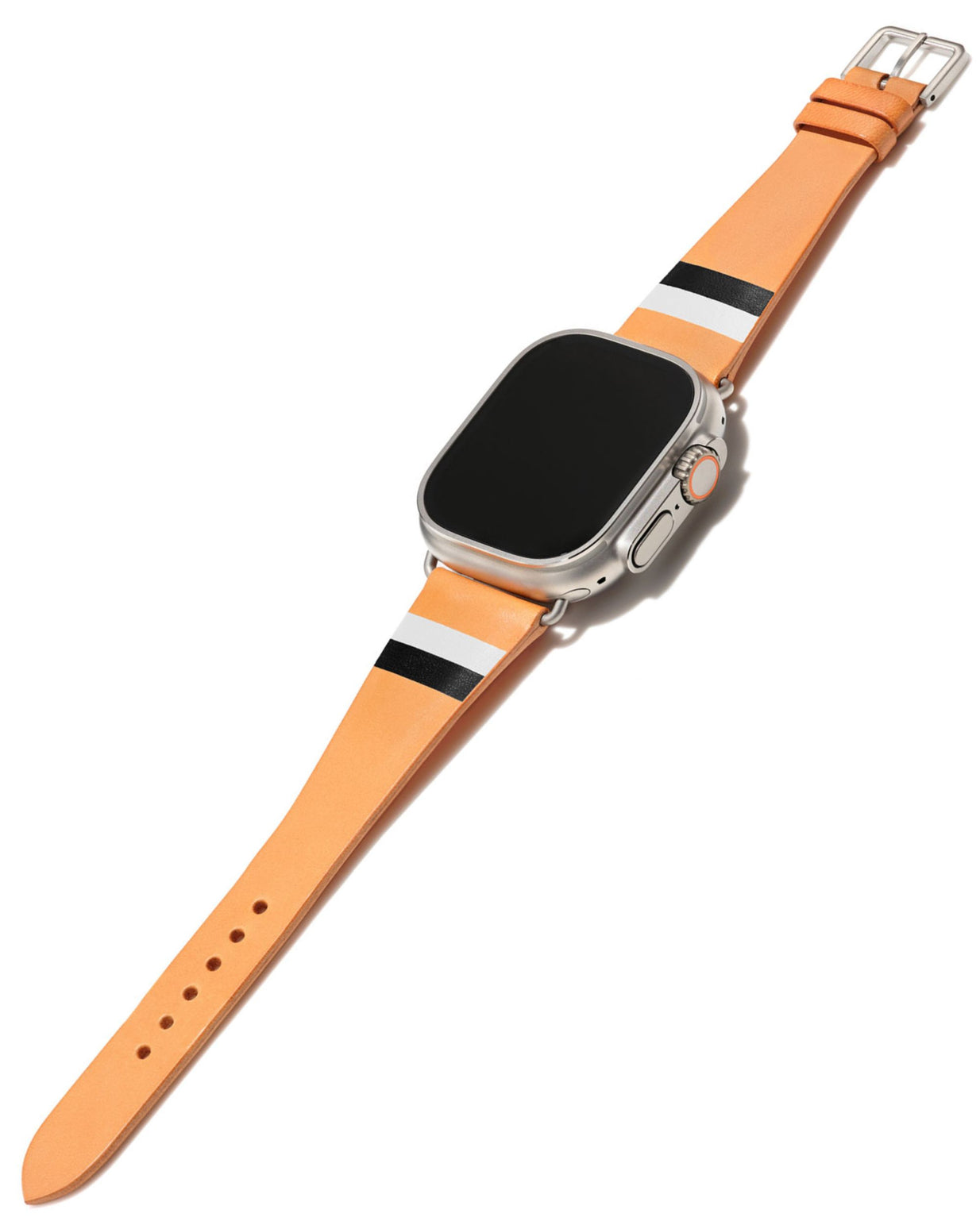 Strap for the Apple Watch®  —  Horizontal B & W