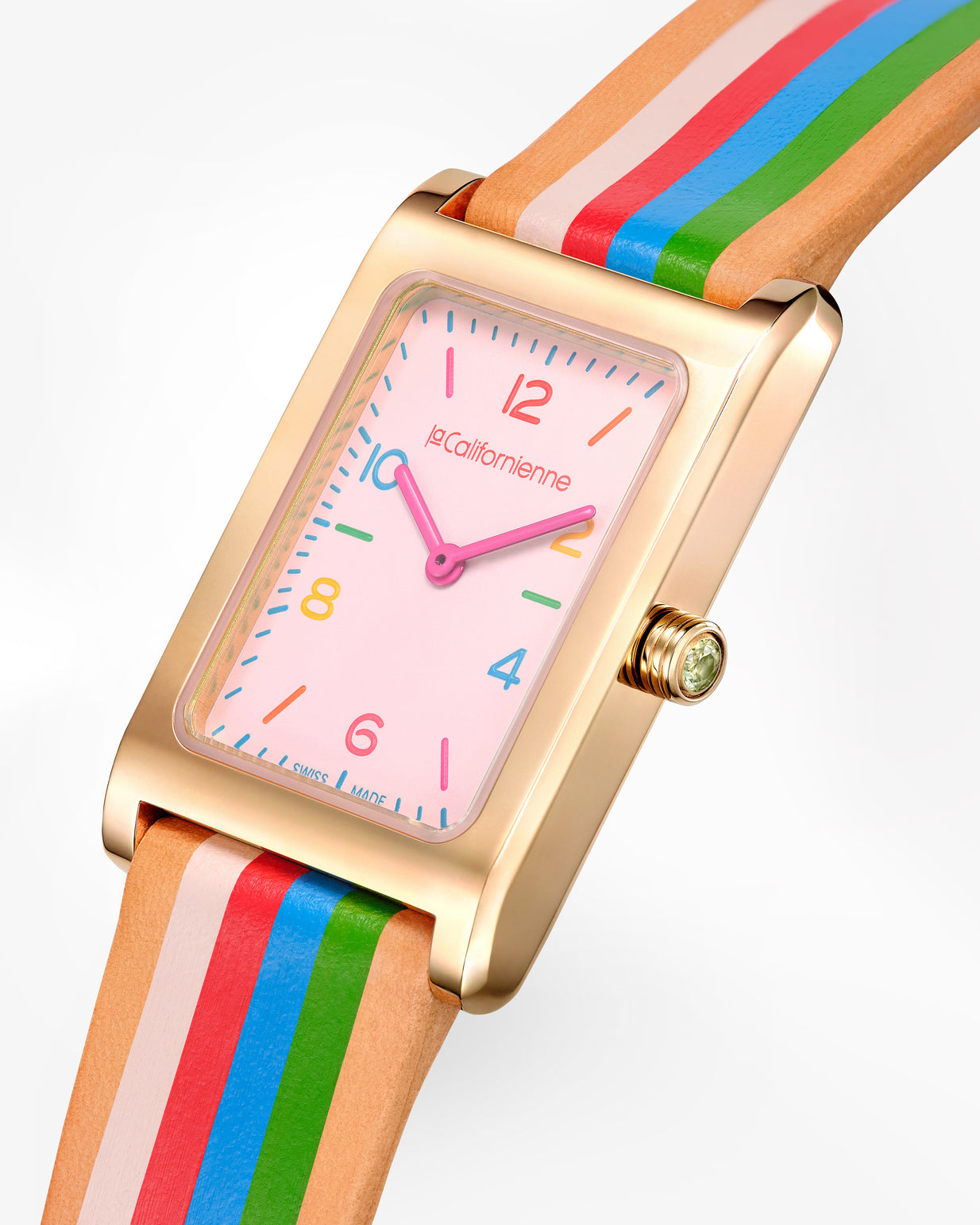Daybreak — DB-08 Rio in Yellow Gold — Pastel Rainbow / Rio