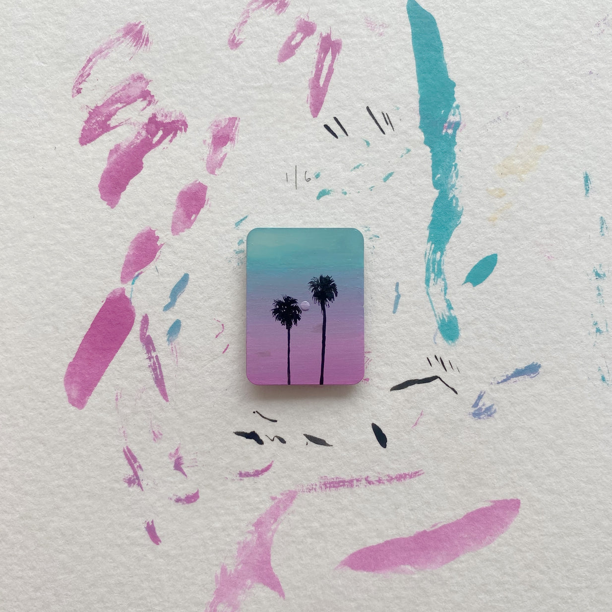 Lorraine Loots x laCalifornienne Daybreak  — Purple Sky