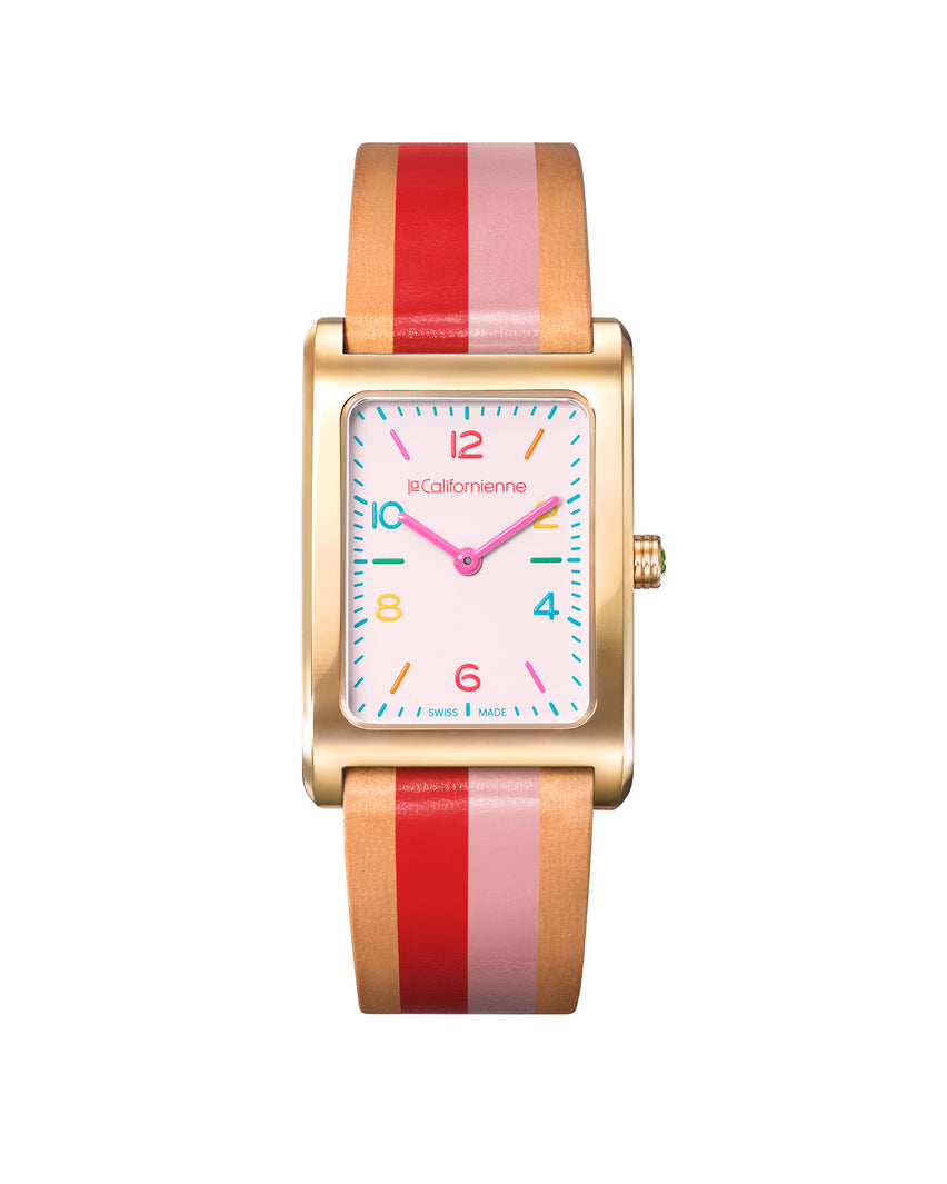 Daybreak — DB-08 Peony in Yellow Gold — Pastel Rainbow/Peony — Last Few
