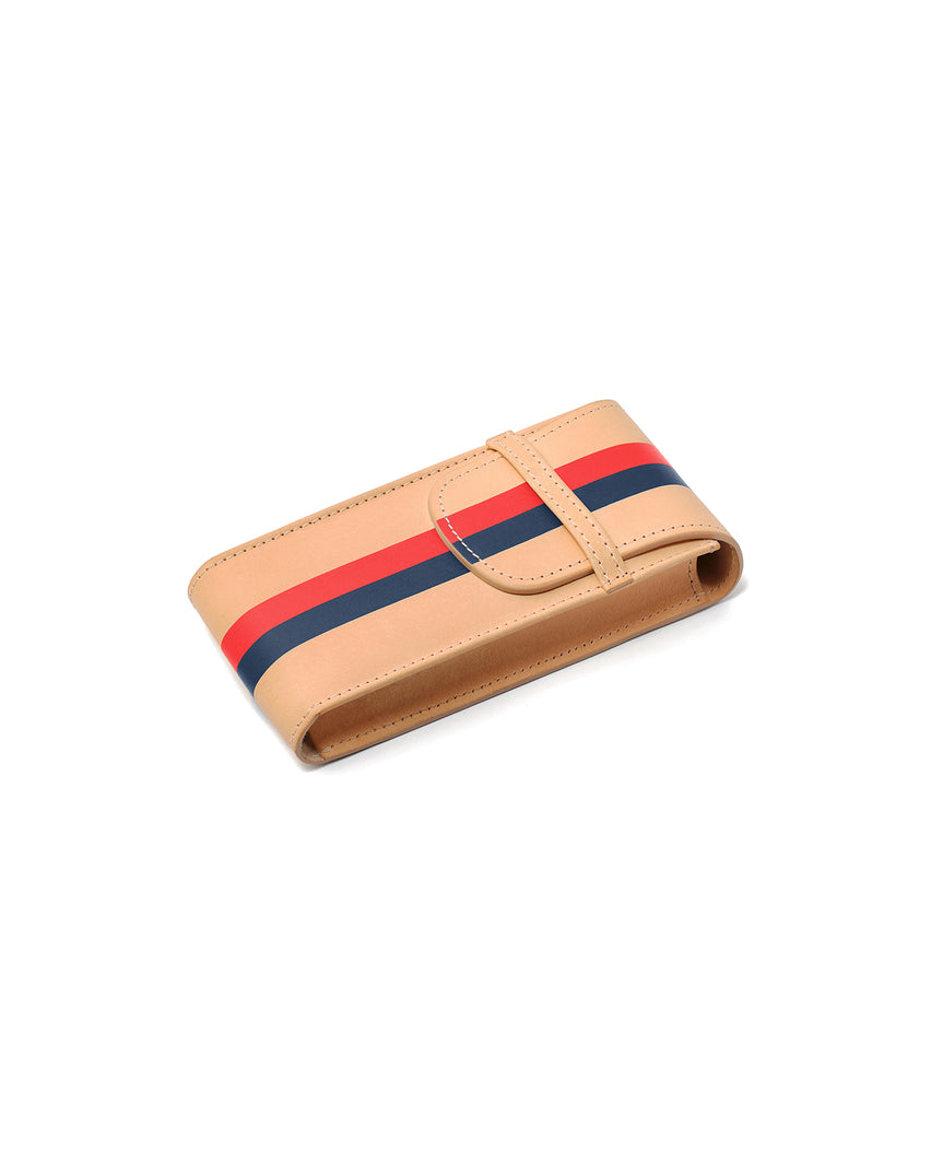 Single Watch Pouch — Neon Navy