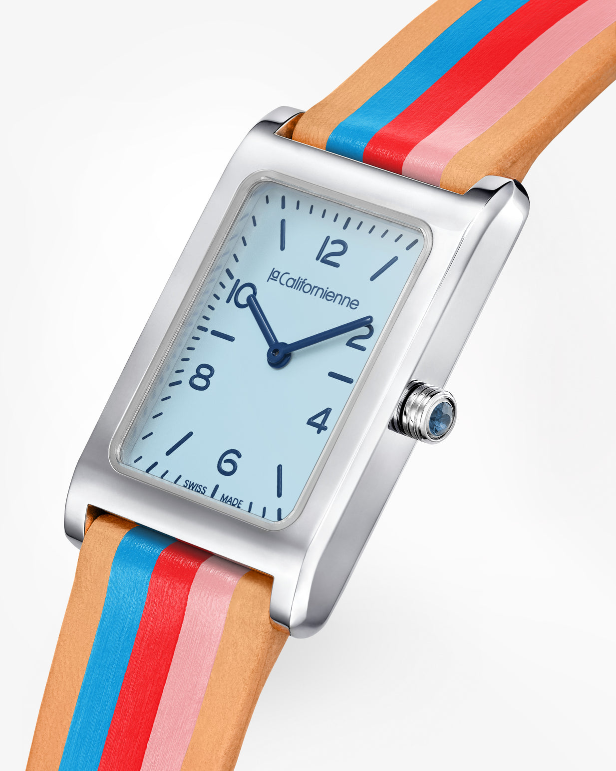 Daybreak — DB-14 Americano in Steel— Pastel Blue Navy / Americano