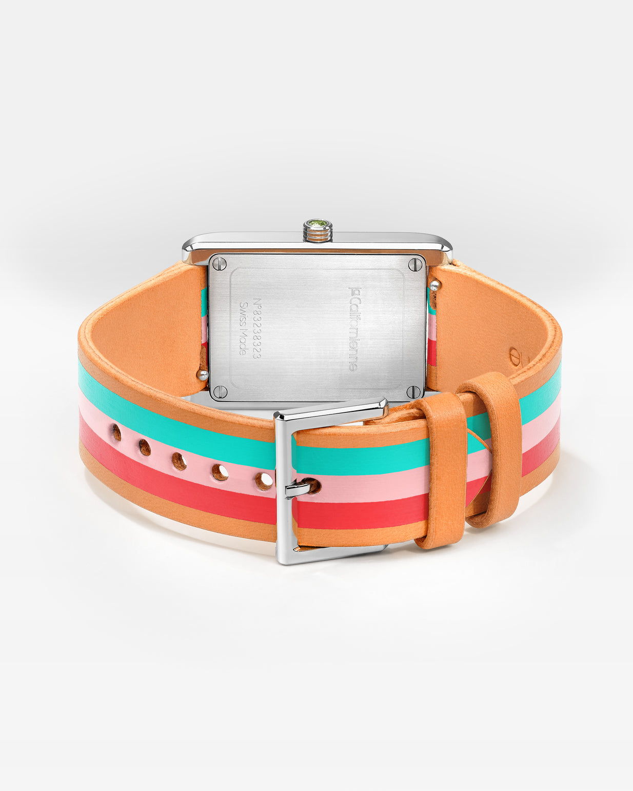 Daybreak — DB-08A Cruz in Steel — Pastel Rainbow Pink Heart / Cruz