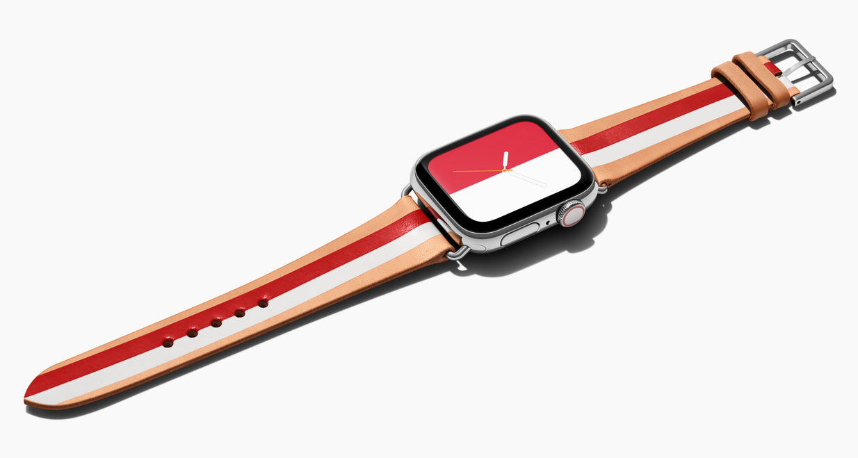 Strap for the Apple Watch®  — Carmine